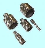 Сверло d 43х50мм корончатое кольцевое Р6АМ5 хвостовик Weldon 19мм по металлу (без выталкивателя) 