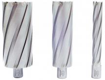 Сверло 58x100 с напаянными твердосплавными пластинами (глубина сверления 100 мм)