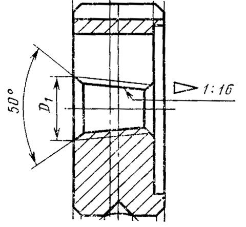 Плашка Коническая дюймовая К 1/16"(NPT), 27 ниток/дюйм, dнар.25мм  "TLX" - цена, отзывы, характеристики с фото, инструкция, видео -  купить в Москве и РФ, артикул CNIC66546